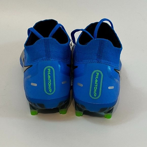 Nike Men's Phantom GT Elite DF FG CW6589-401 Blue Lace Up Soccer Cleats Size 7 6 - Picture 4 of 9